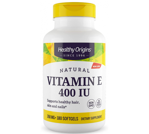 Вітамін Е Healthy Origins  Vitamin E 400 МО 180 капс
