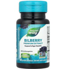 Екстракт чорниці для зору Nature's Way Bilberry Standardized 60 капс
