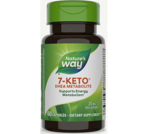 7-Кето Nature's Way 7-KETO DHEA Metabolite 60 веганських капсул
