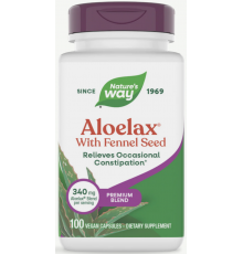 Алое вера з фенхелем Nature's Way Aloelax with Fennel Seed 100 капсул