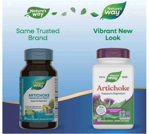 Артишок Nature's Way Artichoke 60 капс