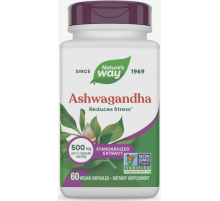 Ашваганда Nature's Way Ashwagandha 500 мг 60 вег капс