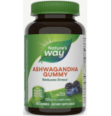Ашваганда екстракт Nature's Way Ashwagandha Gummies смак ягід 90 цукерок