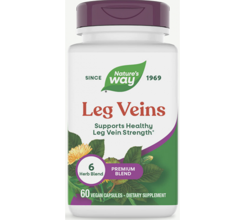 Бади від варикозу Nature's Way Leg Veins 60 вег капсул