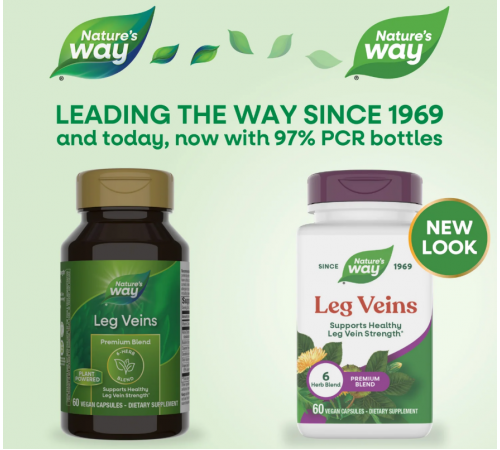 Бади від варикозу Nature's Way Leg Veins 60 вег капсул