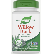 Біла верба кора Natures Way Willow Bark 100 капс