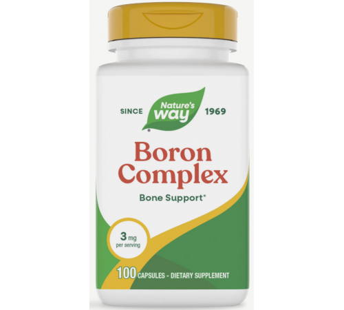 Бор Nature's Way Boron 3 мг 100 капсул