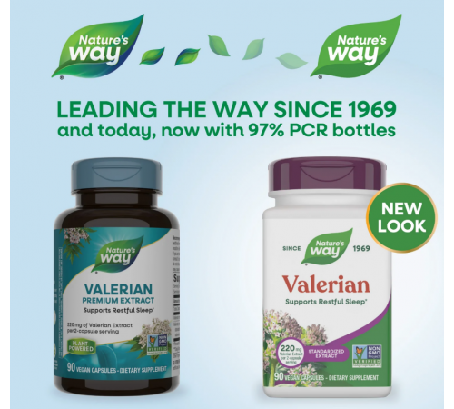 Валеріана Nature's Way Valerian 220 мг 90 вег капс