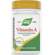 Вітамін A Nature's Way Vitamin A 100 капсул