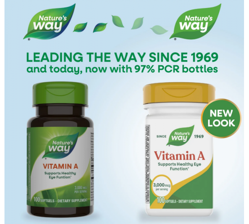 Вітамін A Nature's Way Vitamin A 100 капсул