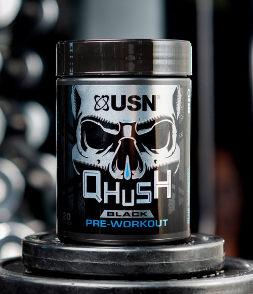 Порошок для тренувань USN Qhush Black Pre-workout