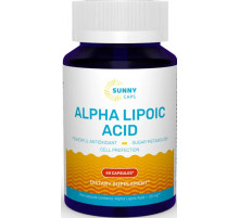 Альфа-ліпоєва кислота Sunny Caps Alpha-Lipoic Acid Powerful 60 капс
