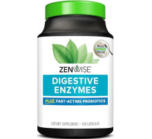 Травні ферменти Zenwise Health Daily Digestive Enzymes with Prebiotics + Probiotics 100 капс