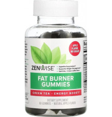Комплекс для схуднення Zenwise Health Fat Burner Gummies 60 жув цук яблуко