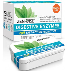 Ферменти для травленняZenwise Health Daily Digestive Enzymes with Prebiotics + Probiotics 15 капс
