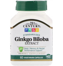 Гінкго білоба 21st Century Ginkgo Biloba 60 капс