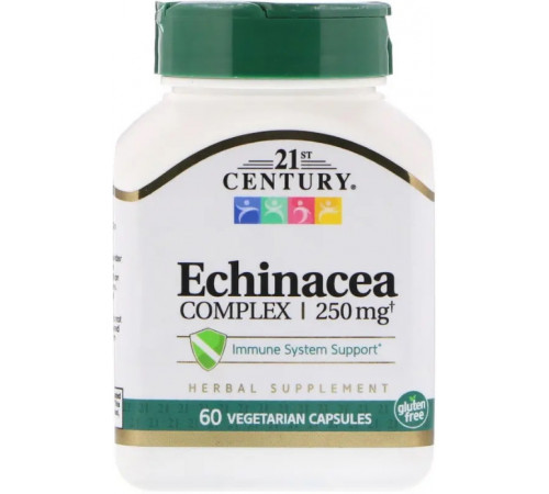 Екстракт ехінацеї  21st Century Echinacea 60 капс
