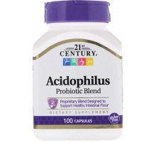 Пробіотик для травлення 21st Century Acidophilus 100 капс