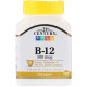 Вітамін В12 + кальцій 21st Century Vitamin B-12 500 мкг 110 таб