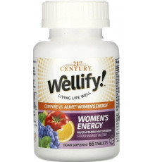 Вітаміни і мульмінерали для жінок  21st Century  Women's Energy Multivitamin Multimineral 65 таб