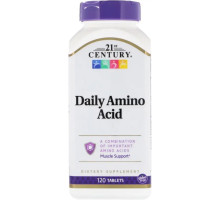 Комплекс амінокислот 21st Century Daily Amino Acid 120 таб