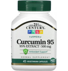 Куркумін 95 21st Century  Curcumin 95 500 мг 45 капс