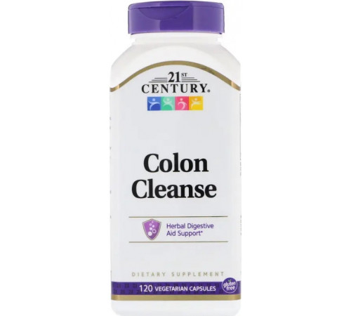 Очищаюча суміш 21st Century Colon Cleanse 120 капс