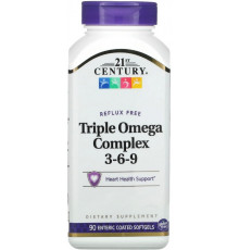 Омега 3 6 9 21st Century Triple Omega Complex 3-6-9 90 капс