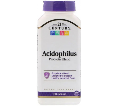 Пробіотик 21st Century  Acidophilus Probiotic 150 капс
