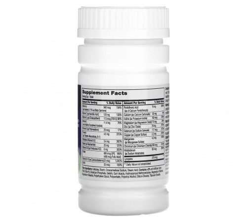 Вітамінний комплекс для чоловіків 50+ 21st Century Multivitamin Multimineral 100 таб
