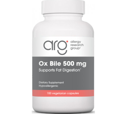 Экстракт бычьей желчи Allergy Research Ox Bile 100 капс