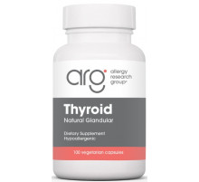 Железо для поддержка щитовидной железы Allergy Research Group Thyroid Natural Glandular 100 капс