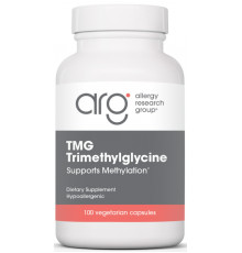 Триметилгліцин (Бетаїн) TMG Trimethylglycine Allergy Research Group 100 капсул