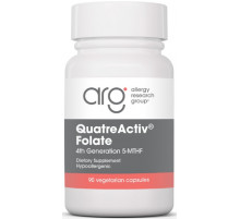 Фолиевая кислота 5-MTHF Allergy Research Group QuatreActiv Folate 90 капс