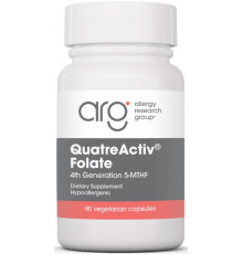 Фолієва кислота 5-MTHF Allergy Research Group QuatreActiv Folate 90 капс
