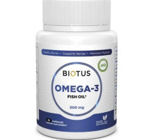 Омега-3 (риб'ячий жир) Biotus Omega-3 Fish Oil 60 капс
