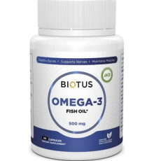 Омега-3 (риб'ячий жир) Biotus Omega-3 Fish Oil 60 капс