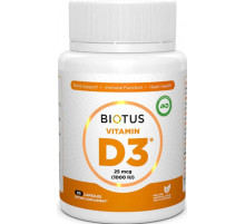 Витамин Д3 Biotus Vitamin D3 60 капс