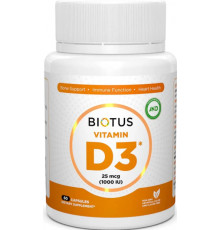 Вітамін Д3 Biotus Vitamin D3 60 капс