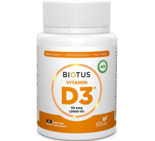Витамин Д3 Biotus Vitamin D3 2000 МЕ 60 капс
