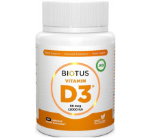 Витамин Д3 Biotus Vitamin D3 2000 МЕ 120 капс