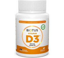 Витамин Д3 Biotus Vitamin D3 60 капс