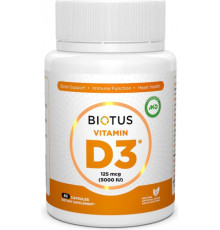 Вітамін Д3 Biotus Vitamin D3 60 капс