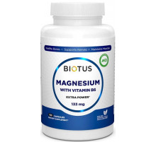 Магній і вітамін В6 Biotus Magnesium with Vitamin B6 150 капс