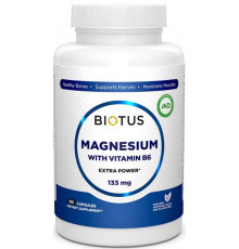 Магній і вітамін В6 Biotus Magnesium with Vitamin B6 150 капс