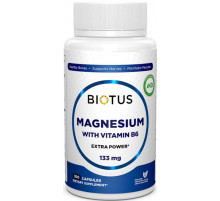Магній і вітамін В6 Biotus Magnesium with Vitamin B6 100 капс