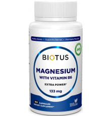 Магній і вітамін В6 Biotus Magnesium with Vitamin B6 100 капс