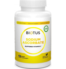Буферізований вітамін С (аскорбінова кислота) Biotus Sodium Ascorbate 227 г