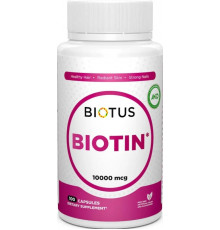 Біотинвід випадіння волосся Biotus Biotin 10000 мкг 100 капс