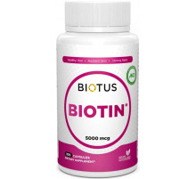 Біотин Biotus Biotin 5000 мкг 100 капс